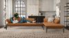 Sofanella Ecksofa ALMERIA Ledersofa Big Sofa Polsterecke in Gelb S: 330 Breite x 97 Tiefe Bild 3