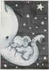 Carpettex Kinderteppich Elefant-Design, Läufer, Höhe: 11 mm, Kinderteppich Elefant-Design Baby Teppich Kinderzimmer Pflegeleicht Bild 5