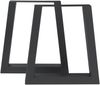 Tischgestell 2er Set Marstal 42x40cm Schwarz [en. casa] Bild 2