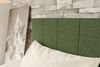 99rooms Kira Mini Boxspringbett Strukturstoff NEVE Grün 120x200 cm Bild 2