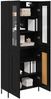 vidaXL Highboard Schwarz Eichen-Optik 69,5 x 34 x 180 cm Holzwerkstoff 3416214 Bild 3