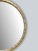 Wandspiegel Rund 60cm Metallrahmen Gold Modern Flurspiegel Garderobenspiegel Bild 4