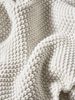 Marc O Polo Strick Plaid Nordic Knit off white | Plaid 130x170 cm Bild 3