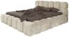 Compleo Polsterbett Cloud Bett, Bett mit gepolstertem Kopfteil ELVA (Chenille-Stoff), Schlafzimmer Bett modern, Doppelbett gepolstert, Wolkenbett Bild 2