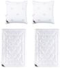 SEI Design Microfaserbettdecke 2x Bettdecken Winterdecken 135x200cm + 2x Kopfkissen 80x80cm, Füllung: daunenähnliches Gefühl, Bett-Set4-Tlg.: 2x Bettdecken 135x200 + 2x Kissen 80x80 Bild 4