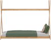 Holz-Bett in Tipi-Form, Kinderbett 90x200 Buche massiv geölt V-60. 71-09Rollrost inkl. Bild 4