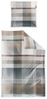 Irisette Mako Satin Bettwäsche Wave 8891-80 Natur Grau Blau 135x200 Bild 2
