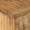 vidaXL Couchtisch 68x68x41 cm Raues Mangoholz 320817 Bild 3