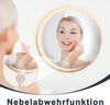 ZMH Runder Badezimmerspiegel mit Beleuchtung – 80 cm runder Wandspiegel LED IP44 runder Badezimmerspiegel mit Touch-Schalter und Antibeschlagfunktion Bild 5