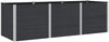 vidaXL Hochbeet Schwarz 300 x 100 x 91 cm 42038995 Bild 2