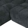 Ecksofa Odaloc Links Stoff Dunkelgrau - elektrische Fußstütze & USB-Port Bild 5