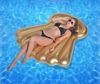 SunClub® Luftmatratze Goldmuschel, 160x160 cm Bild 3