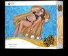 SunClub® Luftmatratze Goldmuschel, 160x160 cm Bild 4
