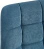 CLP 2er Set Esszimmerstuhl Tilde gepolstert mit Rückenlehne bis 150 kg belastbar,blau Cord Bild 5