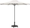vidaXL Sonnenschirmständer Art Deco Schwarz Ø 45 x 39,5 cm Eisen 42002568 Bild 3
