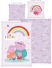 Peppa Pig Wendebettwäsche Peppa Pig, Renforcé, 2 teilig, mit fröhlichem Design Bild 3