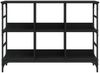 vidaXL Sideboard Schwarz 102x32x73,5 cm Holzwerkstoff 837722 Bild 3