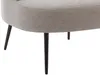 Vente-unique - CAMEDO Sessel Stoff Grau - B 74 cm x H 73 cm x L 80 cm Bild 5