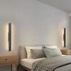 ZMH Wandlampe LED Wandleuchte Innen - Flurlampe Modern 60CM Wohnzimmerlampe 20W Flur Schlafzimmerlampe Schwarz Warmweiß Bettlampe Schlafzimmer Wandbeleuchtung für Treppenhaus Wohnzimmer Kinderzimmer Bild 3