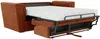 Vente-unique - RIZORA Sofa Stoff Rot - B 223 cm96 cm x H 93 cm x L 230 cm Bild 5