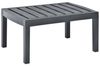 vidaXL Gartentisch Anthrazit 78x55x38 cm Kunststoff 48815 Bild 4