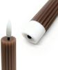 Relaxdays LED Stabkerzen 2er Set Bild 5