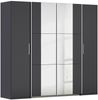 rauch Schwebetürenschrank Kleiderschrank Drehtürenschrank Schrank Garderobe KRONACH (in 3 Ausstattungen BASIC/CLASSIC/PREMIUM, Breiten 225/268/311/354 cm) Kombischrank optional mit 1 oder 2 Spiegel viele Böden MADE IN GERMANY Bild 1