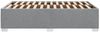 vidaXL Bettgestell ohne Matratze Hellgrau 120x200 cm Stoff 3284464 Bild 5