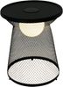 LECO Solarlampe / Solartisch LUNA mit LED-Beleuchtung, Stahl anthrazit, Kunststoff schwarz, 36x43 cm Bild 1