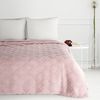 Wohndecke CARO Design91 Karierte Kuscheldecke ideales Geschenk Weiche warme Decke 220x200 cm rosa Bild 3