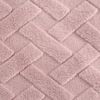 Wohndecke CARO Design91 Karierte Kuscheldecke ideales Geschenk Weiche warme Decke 220x200 cm rosa Bild 5
