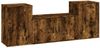 vidaXL 3-tlg. TV-Schrank-Set Räuchereiche Holzwerkstoff 3188507 Bild 2