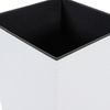 Siena Garden Pflanzgefäße Nizza GROOVE weiß groove 25x25x26 cm Bild 2