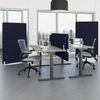Rheinland Möbel FocusWall STWR0816 – Akustik-Stellwand 800×1600 mm in Stofffarbe Costa inkl. Rollen – Mobile Schreibtisch-Trennwand für Büro & Homeoffice – Schallschutz – Made in Germany Bild 3