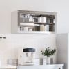 vidaXL Küchen-Wandschrank mit Ablage Edelstahl 376444 Bild 3