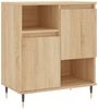 vidaXL Sideboard Sonoma-Eiche 60x35x70 cm Holzwerkstoff 831183 Bild 2