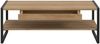 Couchtisch >HIGH ROCK< in Riviera Eiche Dekor mit Schublade - 111x40x60cm (BxHxT) Bild 3