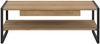 Couchtisch >HIGH ROCK< in Riviera Eiche Dekor mit Schublade - 111x40x60cm (BxHxT) Bild 2