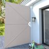 vidaXL Faltbarer Terrassen-Seitenfächer Creme 300×200 cm 44569 Bild 2