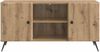 vidaXL TV-Schränk Artisan-Eiche 102 x 34,5 x 50 cm Holzwerkstoff 895624 Bild 4