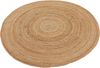 carpetfine Teppich Nele Juteteppich Naturfaser, rund, Höhe: 6 mm, geflochtener Wendeteppich aus 100%Jute, in rund und oval, viele Größen Bild 3