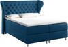 99rooms Turin Boxspringbett Strukturstoff 180x200 cm Dunkelblau Bild 4