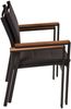 Garden Pleasure Stapelstuhl DAVINA 2er Set Garten Stuhl Stühle Stuhlset Holz Bild 2