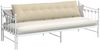 vidaXL Rückenkissen Creme 200 x 19 x 50 cm Stoff 42014966 Bild 3