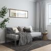 Ausziehsofa Bettgestell Grau Metall 90x200 cm [324760] Bild 4