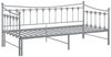 Ausziehsofa Bettgestell Grau Metall 90x200 cm [324760] Bild 5