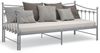 Ausziehsofa Bettgestell Grau Metall 90x200 cm [324760] Bild 3