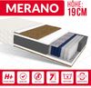 Matratze 90x200 Taschenfederkern MERANO 7 Zonen H4 19 cm Kokos HR Schaum Klimafaser Polyurethanschaum JERSEY Bild 3