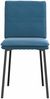 vidaXL Esszimmerstühle 2 Stk. Blau Samt 4101254 Bild 4