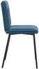 vidaXL Esszimmerstühle 2 Stk. Blau Samt 4101254 Bild 5